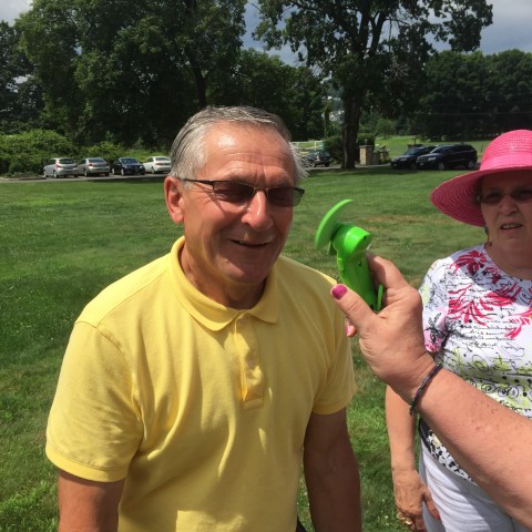 Cooling Down at the Picnic!