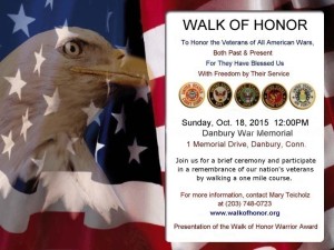 Eighth Annual Walk of Honor @ Danbury War Memorial | Danbury | Connecticut | United States