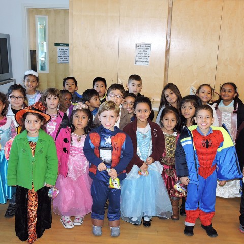 St. Peter's Kindergarten Class Halloween Costume Parade 2015