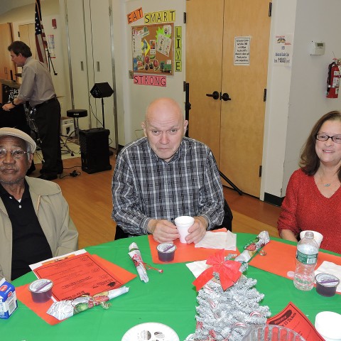 Sharing some smiles before lunch