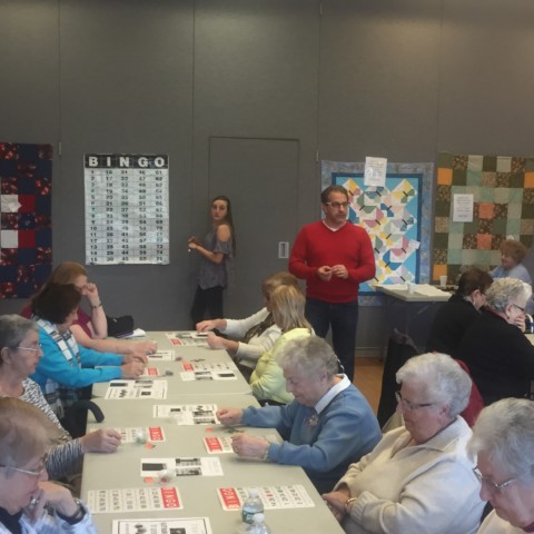 January 2017 Bingo sponsored by Quality Hearing Aid Center, LLC