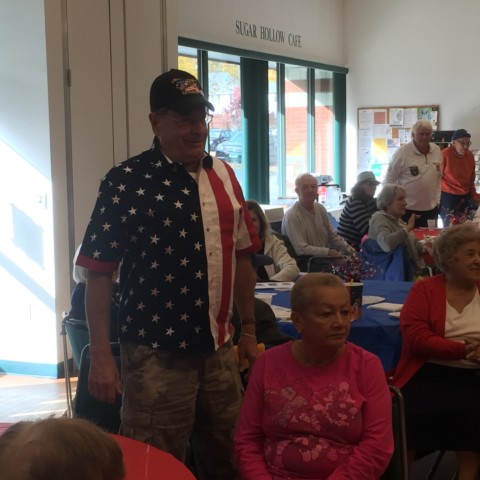 Our Veteran Steve! Thank you for your Service!