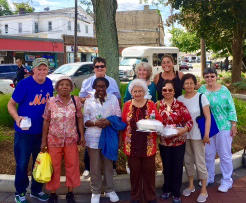 Seniors Enjoying Another Downtown Chow-Down!