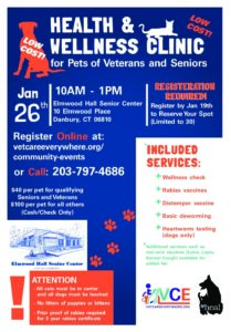 Pet Health and Wellness Veterinary Clinic for Cats and Dogs @ Elmwood Hall - Danbury Senior Center