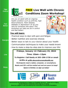 Live Well With Chronic Conditions ZOOM Workshop @ Zoom