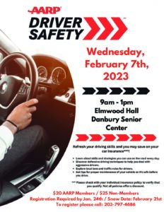 AARP Safe Driver Course @ Elmwood Hall - Danbury Senior Center | Danbury | Connecticut | United States